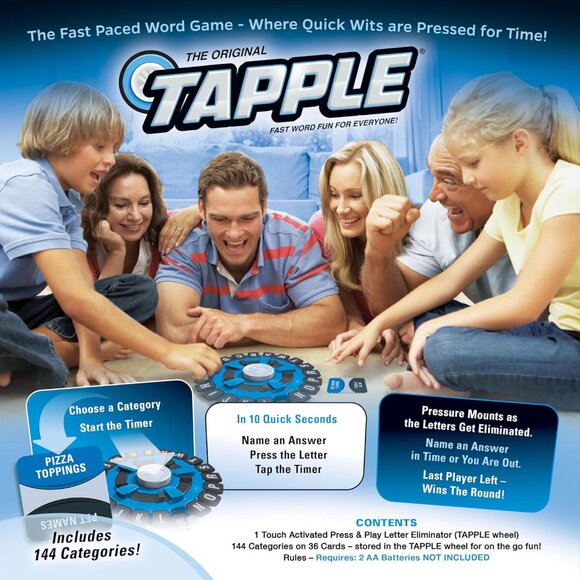 TAPPLE Word Game | Fast-Paced Family Board Game - NEW - Picture 3 of 3